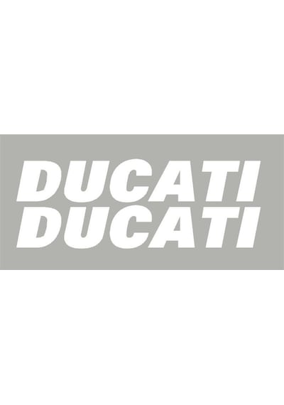 Ducati Sticker Etiket Modeli