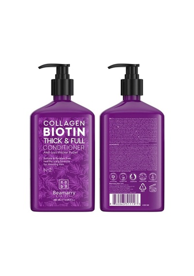 Beamarry Collagen Biotin Thick Full Conditioner 380 Ml