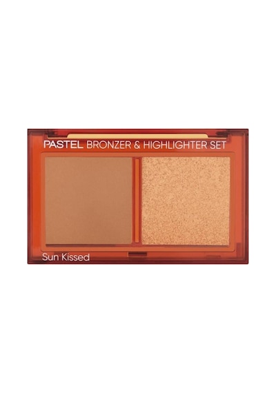 Pastel Bronzer&highlighter Set Sun Kissed - Bronzlaştırıcı Ve Aydınlatıcı 02 Tan Bronze & Heat Glow