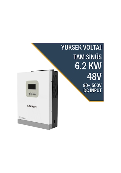 6.2kw Mppt Paralel 90-500v Pv Input 100a Mppt Inverter Parallenebilir