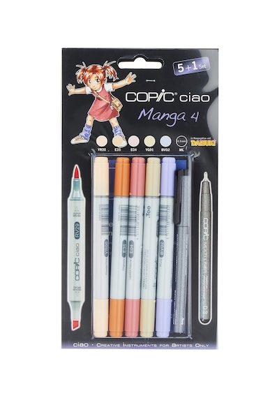 Copıc Ciao 5+1 Set Manga 4 103 Ivory