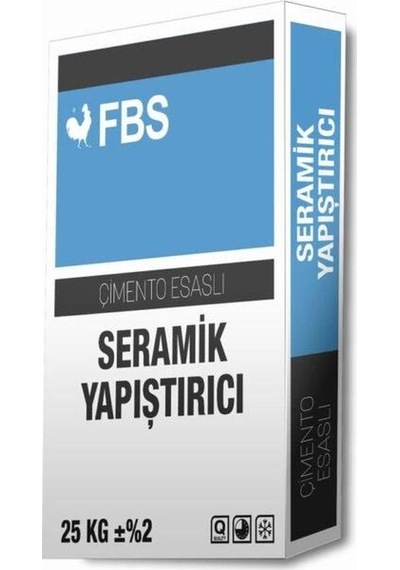 Fbs Seramik Yapıştırıcı 25 KG  Gri