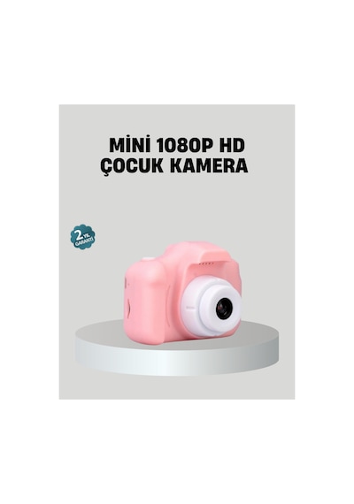 Mini Dijital Çocuk Kamerası 8mp Hd Ekranlı 1080p Video Ve Şarjlı - Wısıpı6606-3151