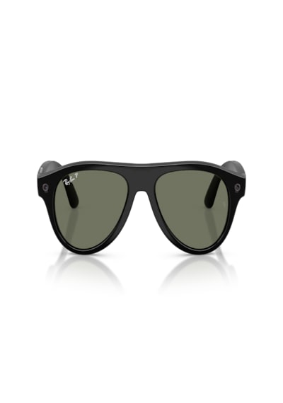 Ray-ban Meta Gen 3 Aviator Rw4016 601/9a 54 18 Yeşil Polarize Camlı Parlak Siyah Yapay Zekâlı Akıllı Güneş Gözlüğü