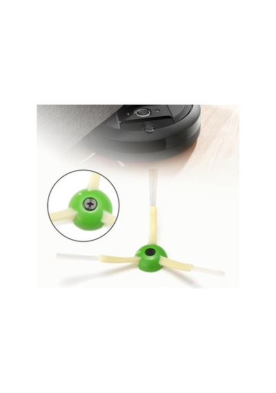 Roomba İ7 7150 İ7 +i7 Artı 7550 E5 5150 E6 6198 Serisi Uyumlu Yan Fırça 3 Adet Çesit Seçiniz-Çap Seçiniz / Hss (Standart)-10 Mm