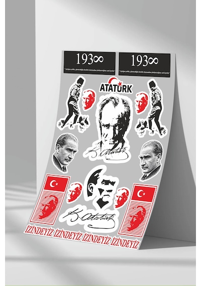 Atatürk Sticker Seti