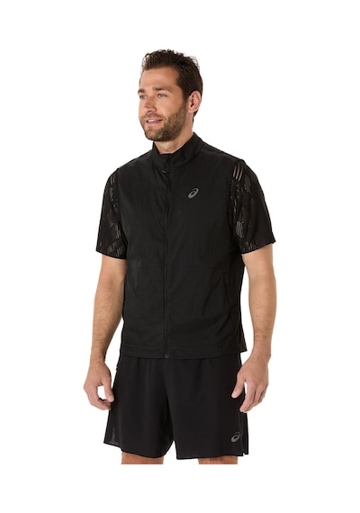 Asics Metarun Packable Gılet Erkek Siyah Yelek 2011c980-001