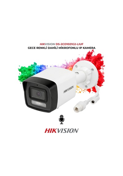 Ds-2cd1021g2-lıuf 2mp Gece Renkli Bullet Kamera Poe