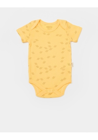 BabyCosy Organik Modal Fil Baskılı 2 Li Kısa Kollu Badi Csym11216 001