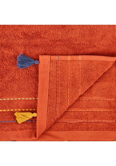 Soft Kybele Yüz Havlusu - Beyaz - 45x65 Cm Renkli