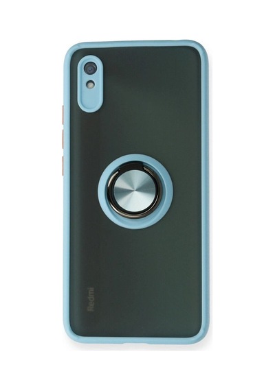 Xiaomi Redmi 9a Kılıf Montreal Yüzüklü Silikon Kapak