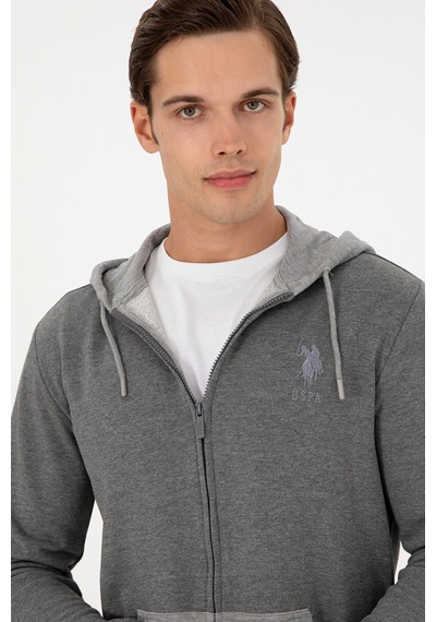 U.s. Polo Assn. Erkek Antrasit Melanj Hırka Örme 50290255-vr081 Antrasit Melanj U.s. Polo Assn. Erkek Antrasit Melanj Hırka Örme 50290255-vr081 Antrasit Melanj