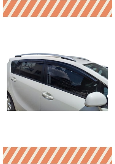 Toyota Verso 2010-2017 Modellerine Özel 4'lü Mügen Tip Cam Rüzgarlığı