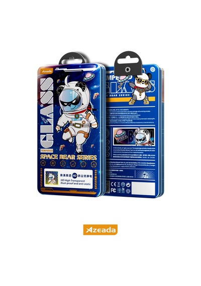Azeada İphone 12 Pro Max Uyumlu Temperli Cam Ekran Koruyucu Hd, Çizilmez, Metal Kutu