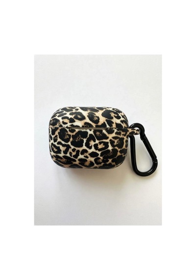 Airpods Pro 1 Ve 2 Uyumlu Leopar Desenli Silikon Kulaklık Kılıfı - Siyah Metal Kancalı Darbe Emici Koruyucu Kılıf Kapak Şeffaf Airpods Pro 1 Ve 2 Uyumlu Leopar Desenli Silikon Kulaklık Kılıfı - Siyah Metal Kancalı Darbe Emici Koruyucu Kılıf Kapak Şeffaf