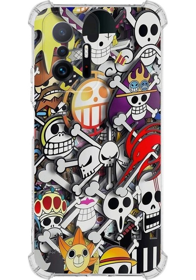 Xiaomi Mi 11t Uyumlu Köşe Korumalı Anime Tasarımlı Şeffaf Silikon Kılıf Şeffaf