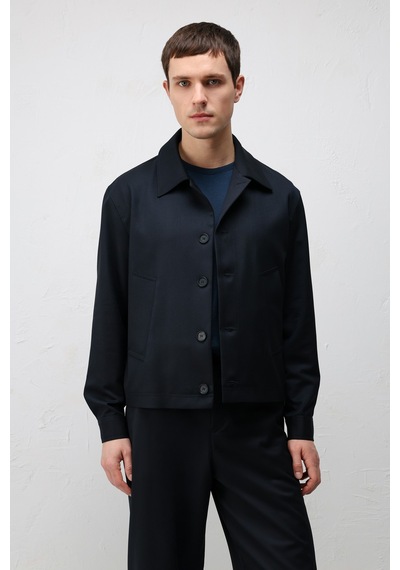 Antioch Relaxed Fit Baharlık Erkek Mont Lacivert