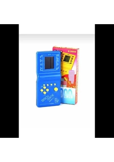 Tetris Retro 90lar Klasik Oyun Konsolu Pilli Taşınabilir Şık  Tetris Nostaljik El Atarisi