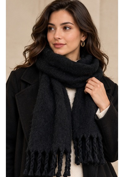 Noır Élıte Black Edition Premium Yumuşak Dokulu Oversize Kadın Kışlık Şal Kalın Burgulu Püsküllü, Omuz Şalı & Atkı, Koyu Lacivert 50x175 Cm Çok Renkli Noır Élıte Black Edition Premium Yumuşak Dokulu Oversize Kadın Kışlık Şal Kalın Burgulu Püsküllü, Omuz Şalı & Atkı, Koyu Lacivert 50x175 Cm Çok Renkli