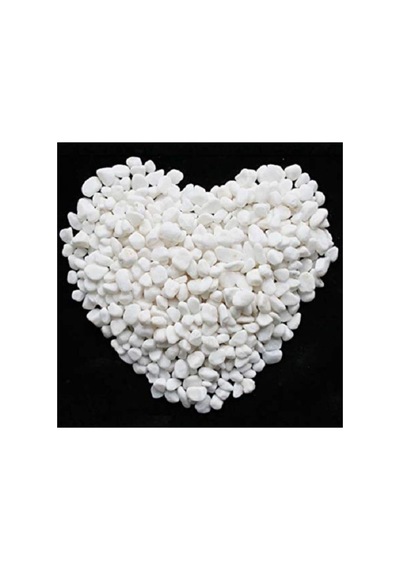 Beyaz Dolomit Taş 10 Kg 1-2 Cm Dere Çakıl Taşı Bahçe Süs Taşı Saksı Teraryum Taşı Akvaryum 23no.m