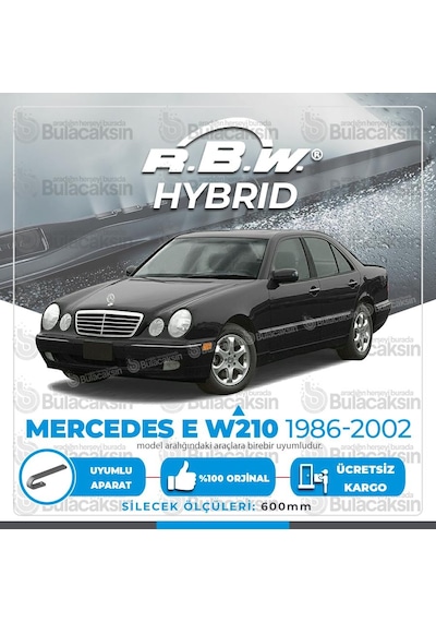 Mercedes E W210 Ön Silecek Takımı (1996-2002) RBW Hibrit