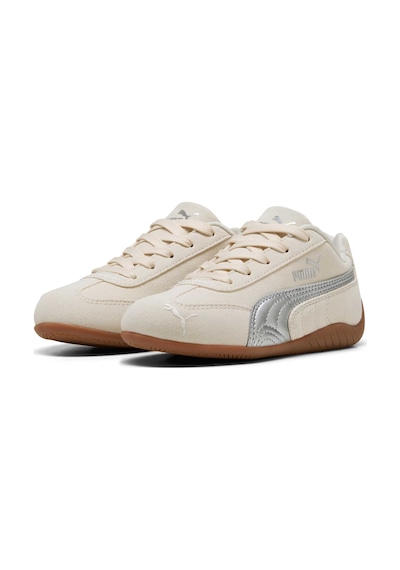 Puma Speedcat Metalik Çocuk Ayakkabısı 404114 01 Beyaz