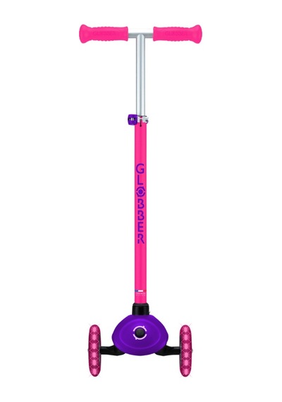 Globber Primo Plus Işıklı Scooter - Neon Pembe