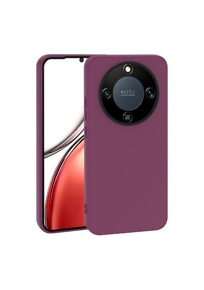 Honor Magic 8 Lite 5g Kılıf Yumuşak Silikon Kamera Korumalı Lansman Pazarplus Lacivert