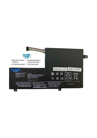 Nion Lenovo Yoga 510-14ıkb Uyumlu Notebook Batarya - Pil