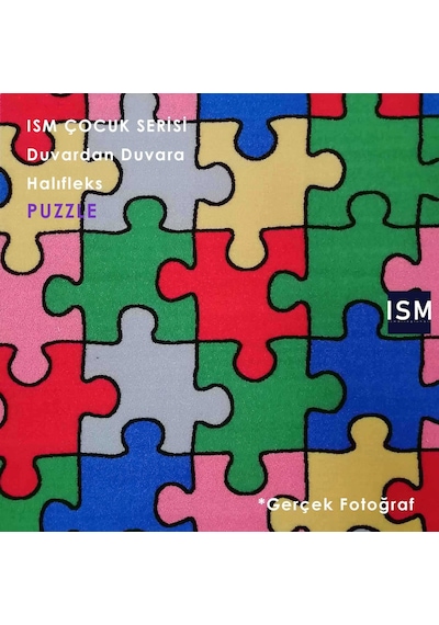 Ism - Halıfleks - Çocuk Odası - Kreş - Anaokulu - 4.5Mm Çok Renkli