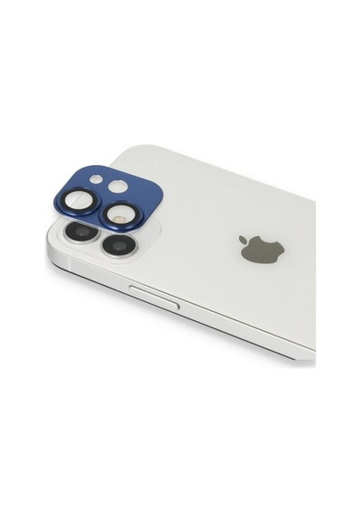 Apple İphone 11 Pers Alüminyum Kamera Lens - Lacivert Belirtilmemiş