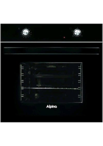 Alpina Statik Cam Ankastre 3'lü Set Siyah