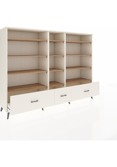 Hyperion Dolap 12 Raflı 3 Çekmeceli 220x44x163 Aytaşı-çam/aytaşı Aytaşı-çam/aytaşı Hyperion Dolap 12 Raflı 3 Çekmeceli 220x44x163 Aytaşı-çam/aytaşı Aytaşı-çam/aytaşı