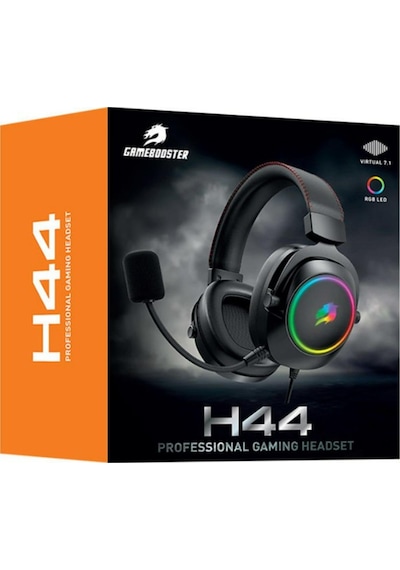 Gamebooster H44 RGB USB 7.1 Surround Profesyonel Oyuncu Kulaklığı