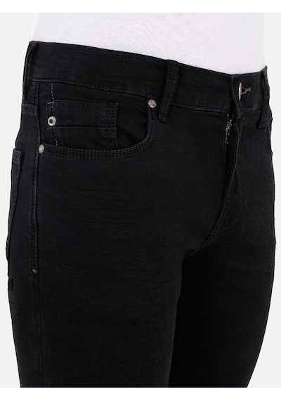 Colin's Colins 040 Alex Dar Kesim Düşük Bel Dar Paça Siyah Erkek Pantolon Cl1070537 Denim
