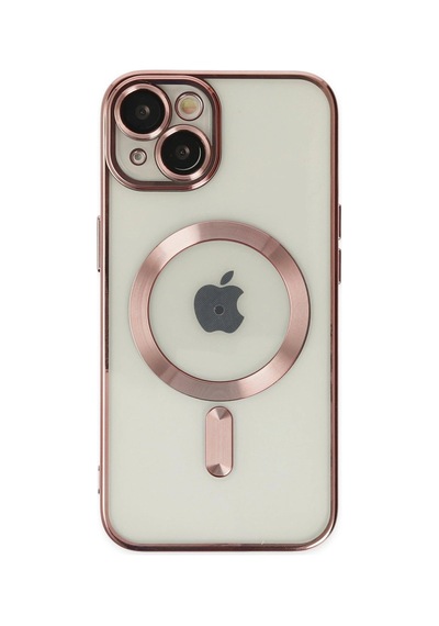 Apple iPhone Uyumlu , 14 Plus Kılıf Kross Magneticsafe Kapak - Rose