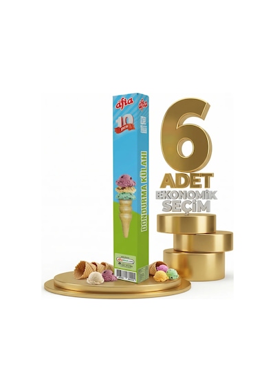 Afia Dondurma Külahı 6x10lu