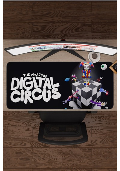 Tadc Amazing Digital Circus Dikişli Kauçuk Oyuncu Mousepad V2 - 90x40 Xxl Gaming Mouse Pad