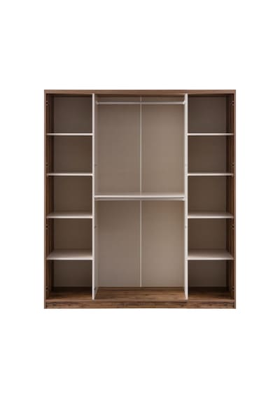 Megan Oda Takımı - 4 Kapaklı Dolap, Çalışma Masası, Şifonyer, Kitaplık, Komodin Çok Renkli Megan Oda Takımı - 4 Kapaklı Dolap, Çalışma Masası, Şifonyer, Kitaplık, Komodin Çok Renkli