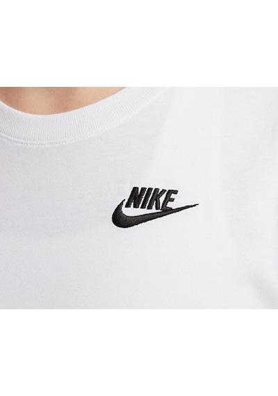 Nike Sportswear Club Essentials Kadın Günlük Tişört Dx7902-100 Beyaz Beyaz