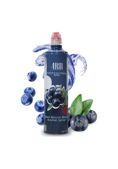Yaban Mersini Aromalı Tropikal İçecek & Kokteyl Şurubu 750 Ml