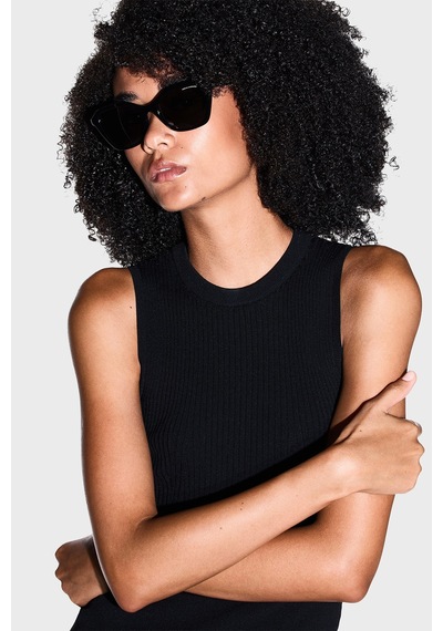 Armani Exchange Oval Güneş Gözlük Kadın Gözlük 0ax4173su 815887 56 Siyah