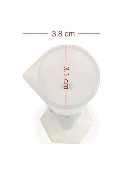 Plastik Mezür Skala Çok Renkli