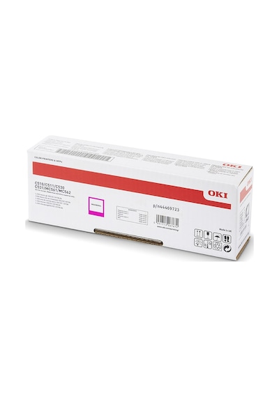 Okı C510/c530/c531/mc561/mc562 5k Macenta Magenta Toner 44469723 -220863