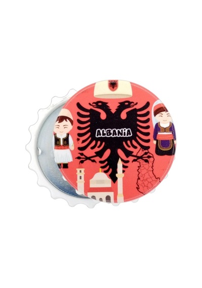Arnavutluk Temalı Magnet Kapak Açacak
