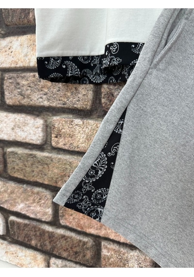 Altamira Erkek Dikey Baskılı Oversize T-shirt Şort 001