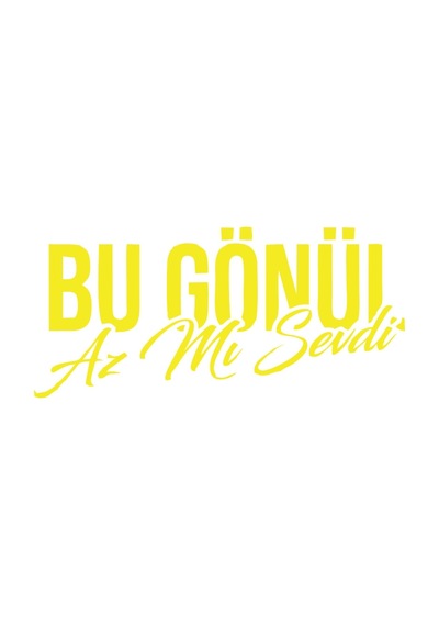 Bu Gönül Az Mı Sevdi Araba Sticker 17x17 Cm Sarı