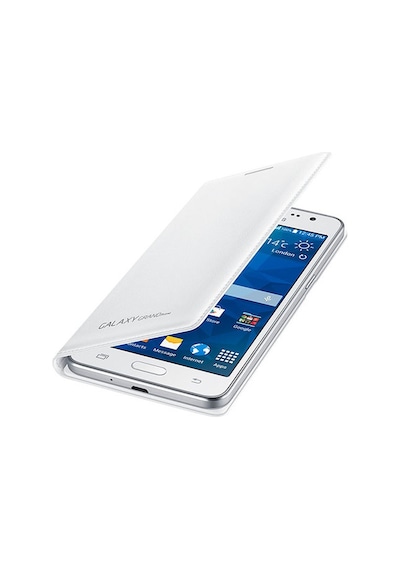 Galaxy Grand Prime İle Uyumlu Kılıf Flip Wallet Beyaz Ef-wg530bwsegww Beyaz