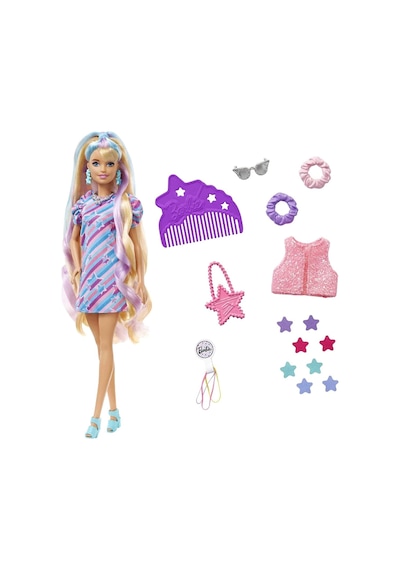 Barbie Upuzun Muhteşem Saçlı Bebekler ve Aksesuarları Sarışın Yıl
