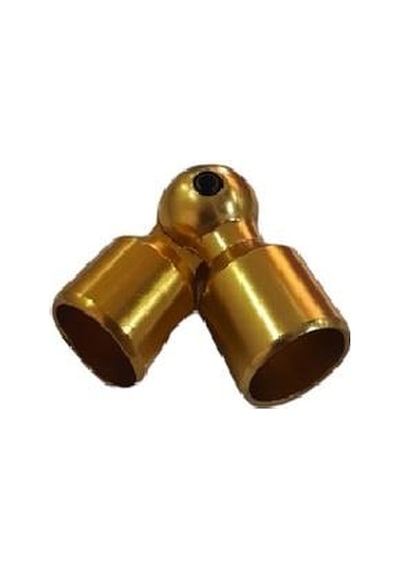16mm Boş Küre Topuz Dirsek Sarı 5 Li Paket
